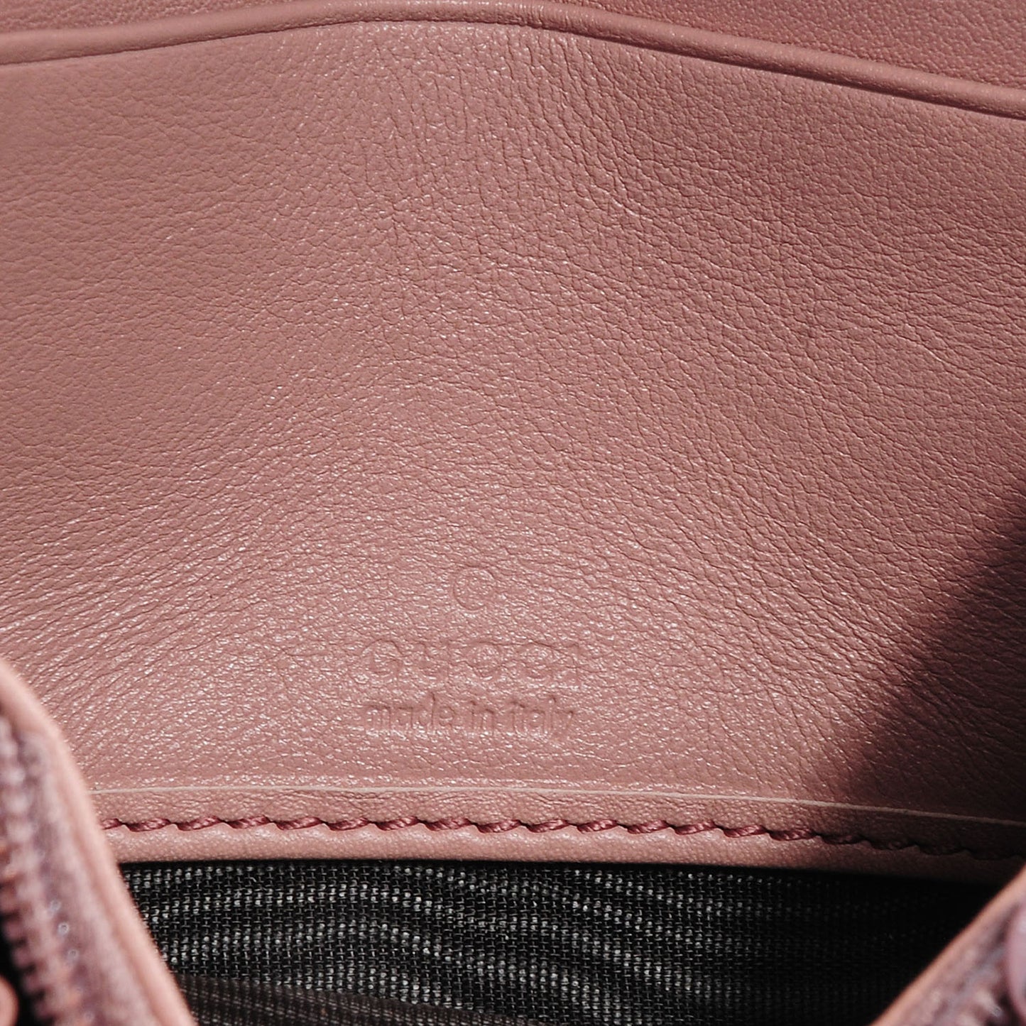 Patent Soho Compact Disco Zip Around Wallet Dark Cipria