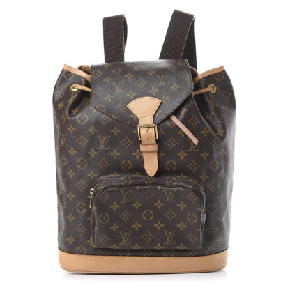 Louis Vuitton Monogram Montsouris GM Backpack 1 of 13