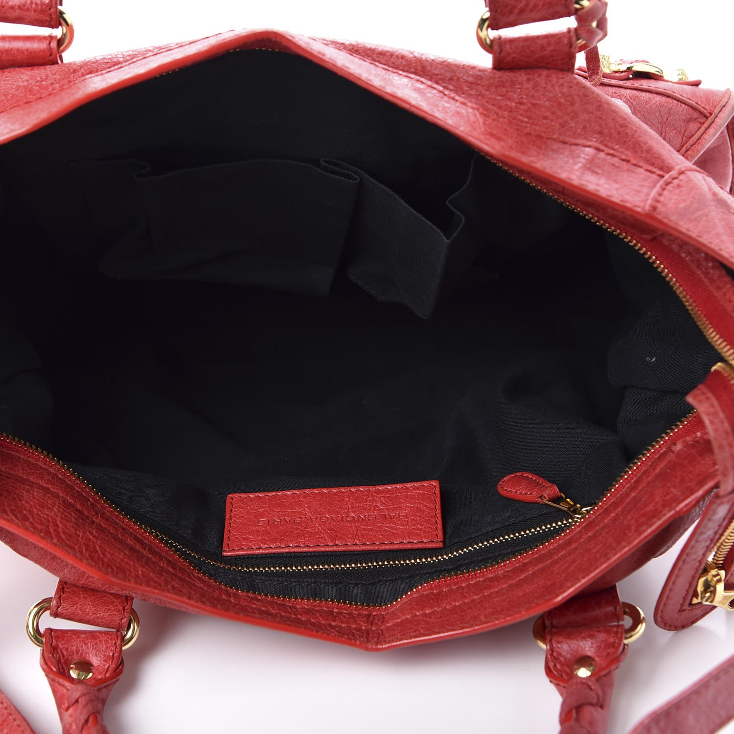 Balenciaga Agneau Giant 12 Gold Hardware City Rouge Cardinal 4 of 9