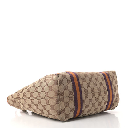 Gucci Monogram Medium Jolicoeur Tote Tan 4 of 13