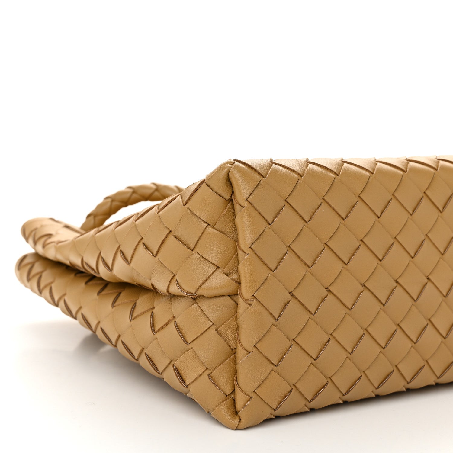 Bottega Veneta Nappa Intrecciato Medium Andiamo Shoulder Bag Dark Praline 8 of 9