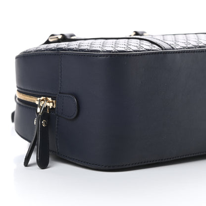 Gucci Microguccissima Medium Crossbody Bag Blue 9 of 10