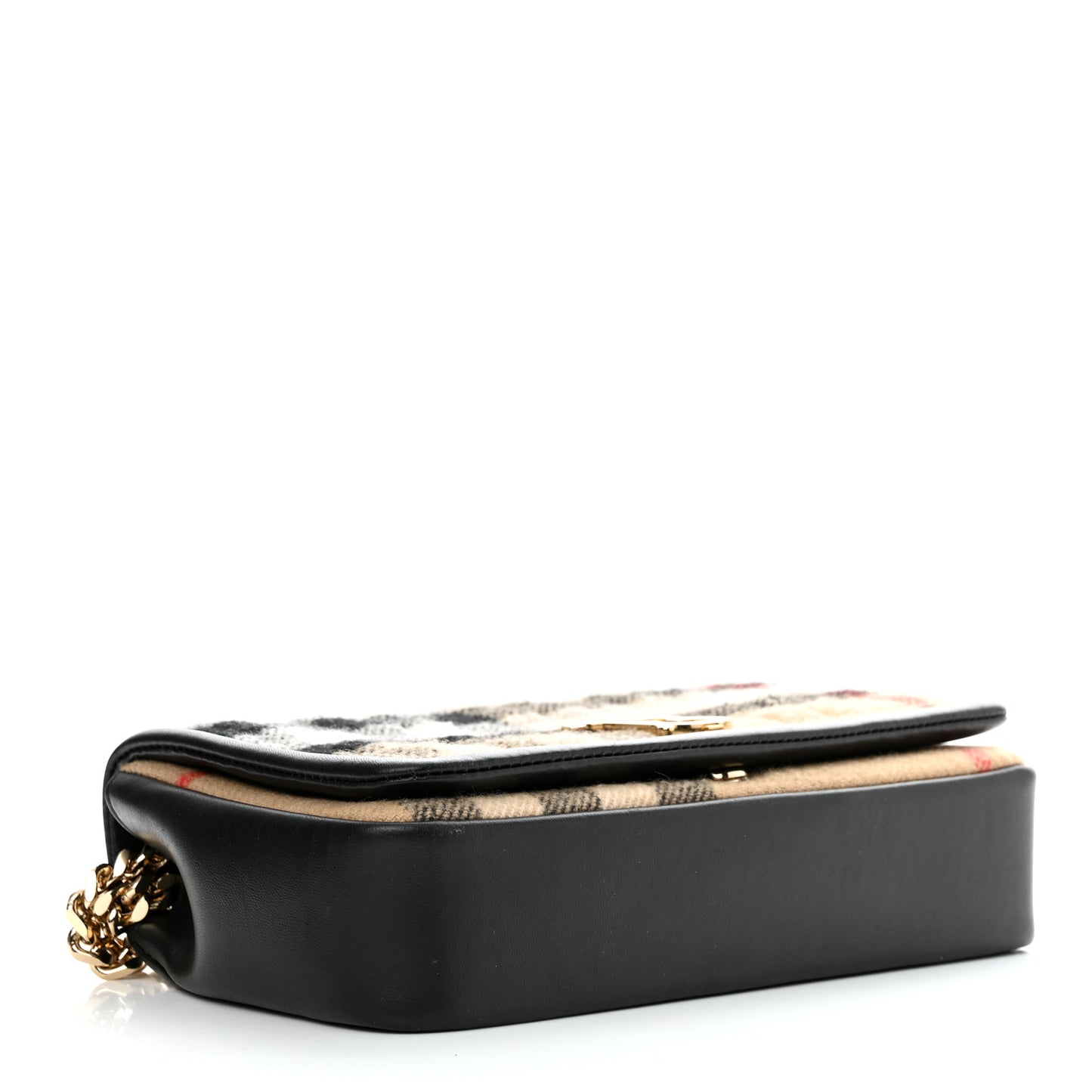 Check Cashmere Small Lola Bag Black
