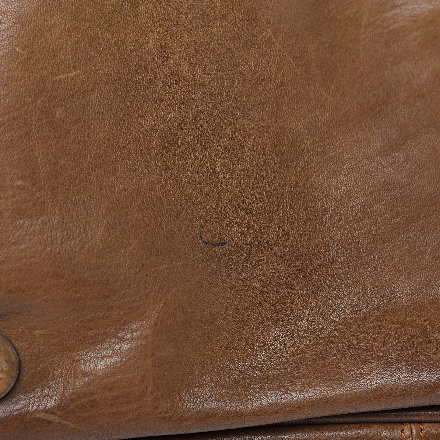 Calfskin Gaucho Double Saddle Bag Brown