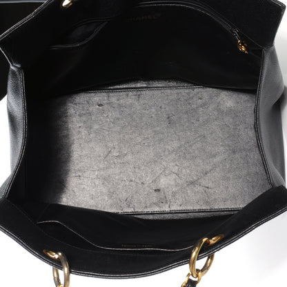 Chanel Caviar Grand Shopping Tote GST Black 8 of 8