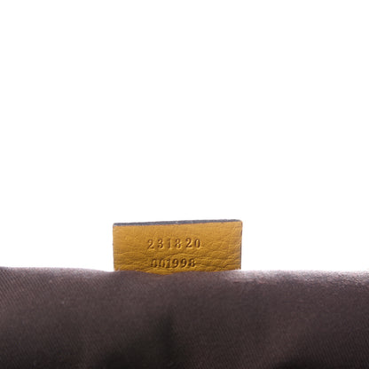 Gucci Guccissima Charmy Shoulder Bag Yellow 6 of 9