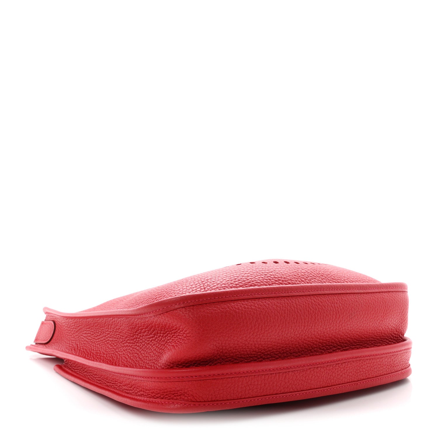 Hermes Taurillon Clemence Evelyne III PM Rouge Casaque 4 of 11