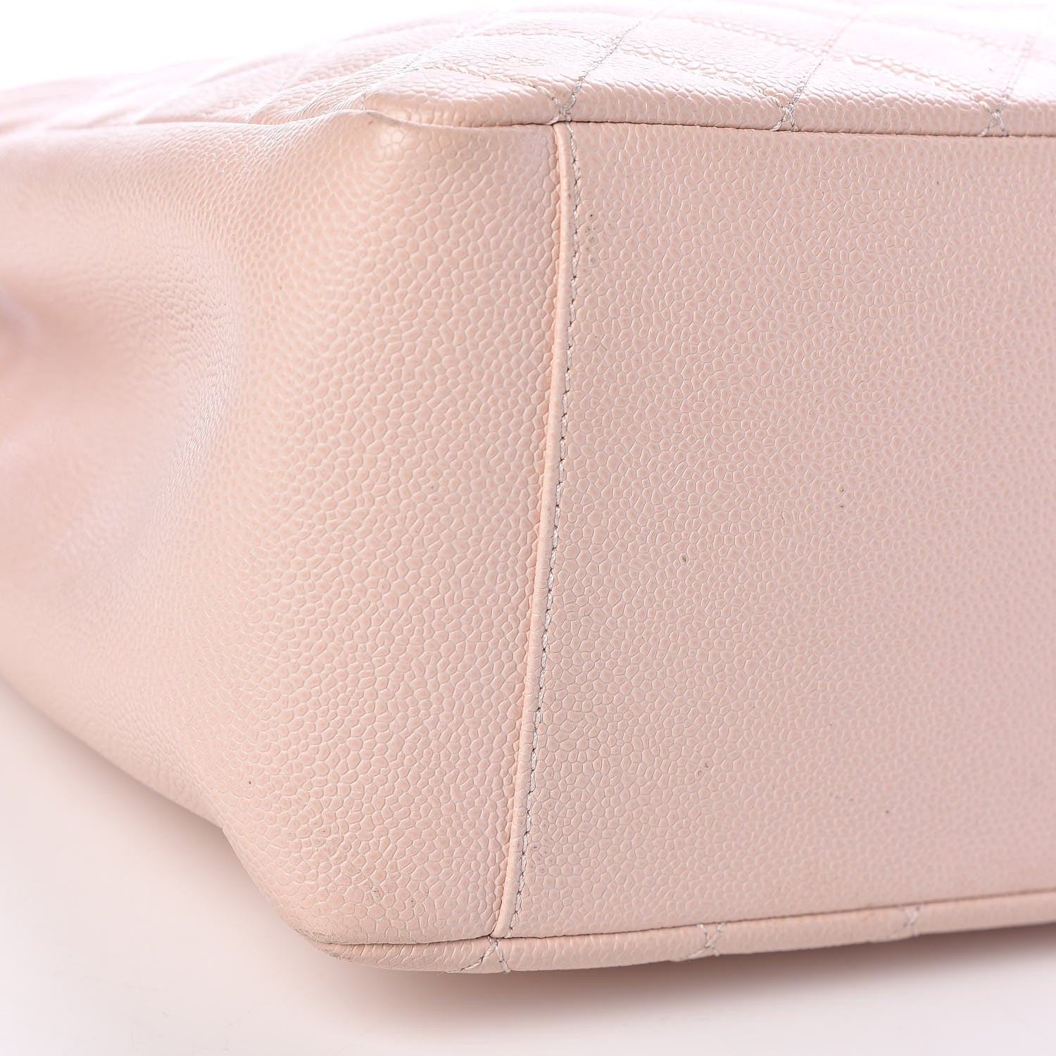 Chanel Caviar Quilted Grand Shopping Tote GST Light Pink 5 of 12