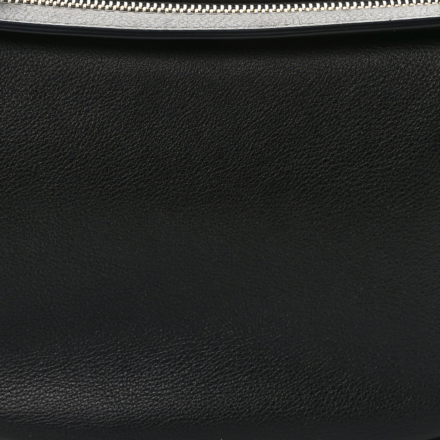 Soft Calfskin Moon Sling Bag Black