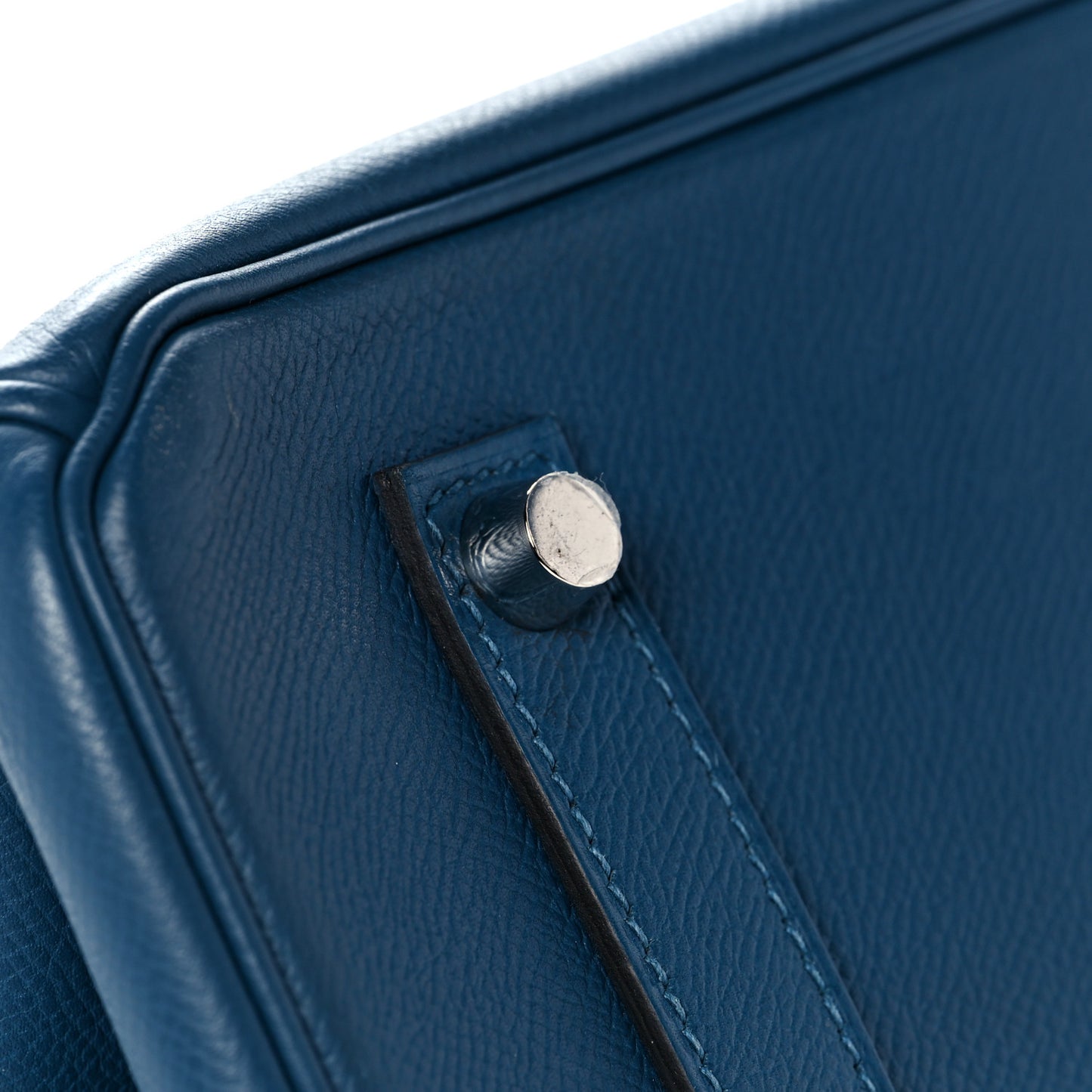 Epsom Birkin 35 Bleu Izmir
