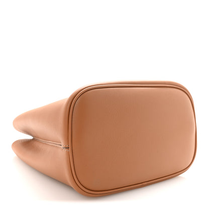 Prada Soft Calfskin Medium Panier Bucket Bag Caramel 4 of 10