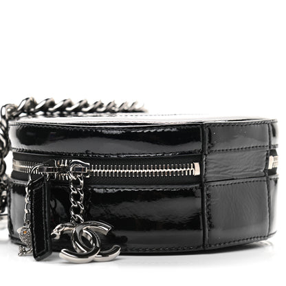 Chanel Patent Round As Earth Evening Bag Black 9 of 11