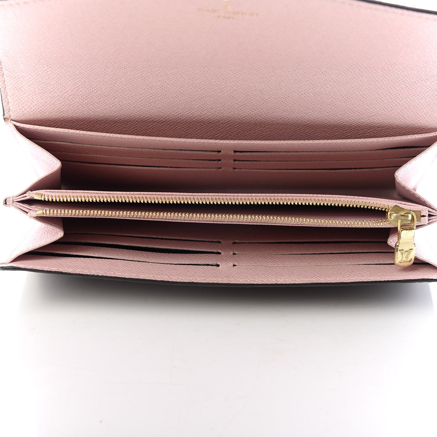 Monogram Sarah Wallet NM Rose Ballerine