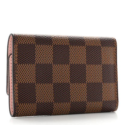 Louis Vuitton Damier Ebene Multicles 6 Key Holder Rose Ballerine 3 of 7