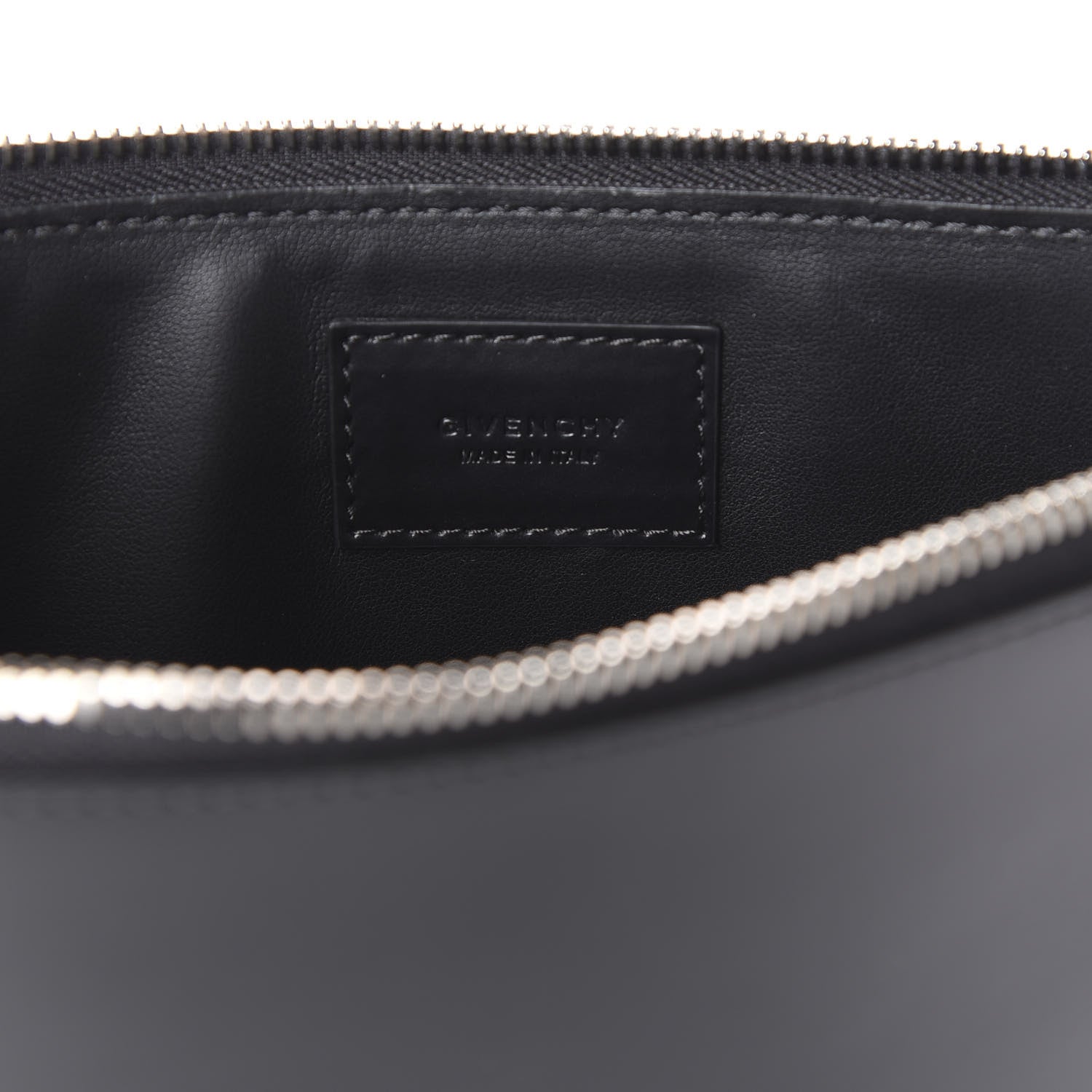 Givenchy Calfskin Large Logo Pouch Black 7 of 8