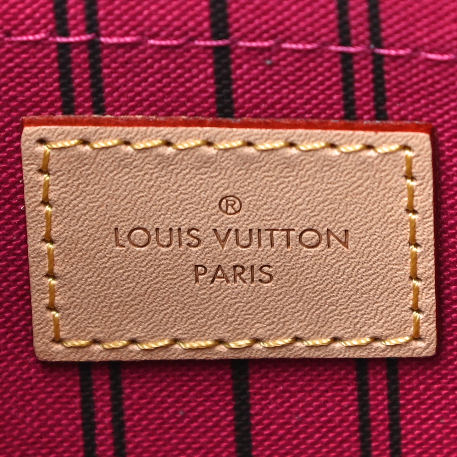 Louis Vuitton Monogram Neverfull MM GM Pochette Pivoine 6 of 9