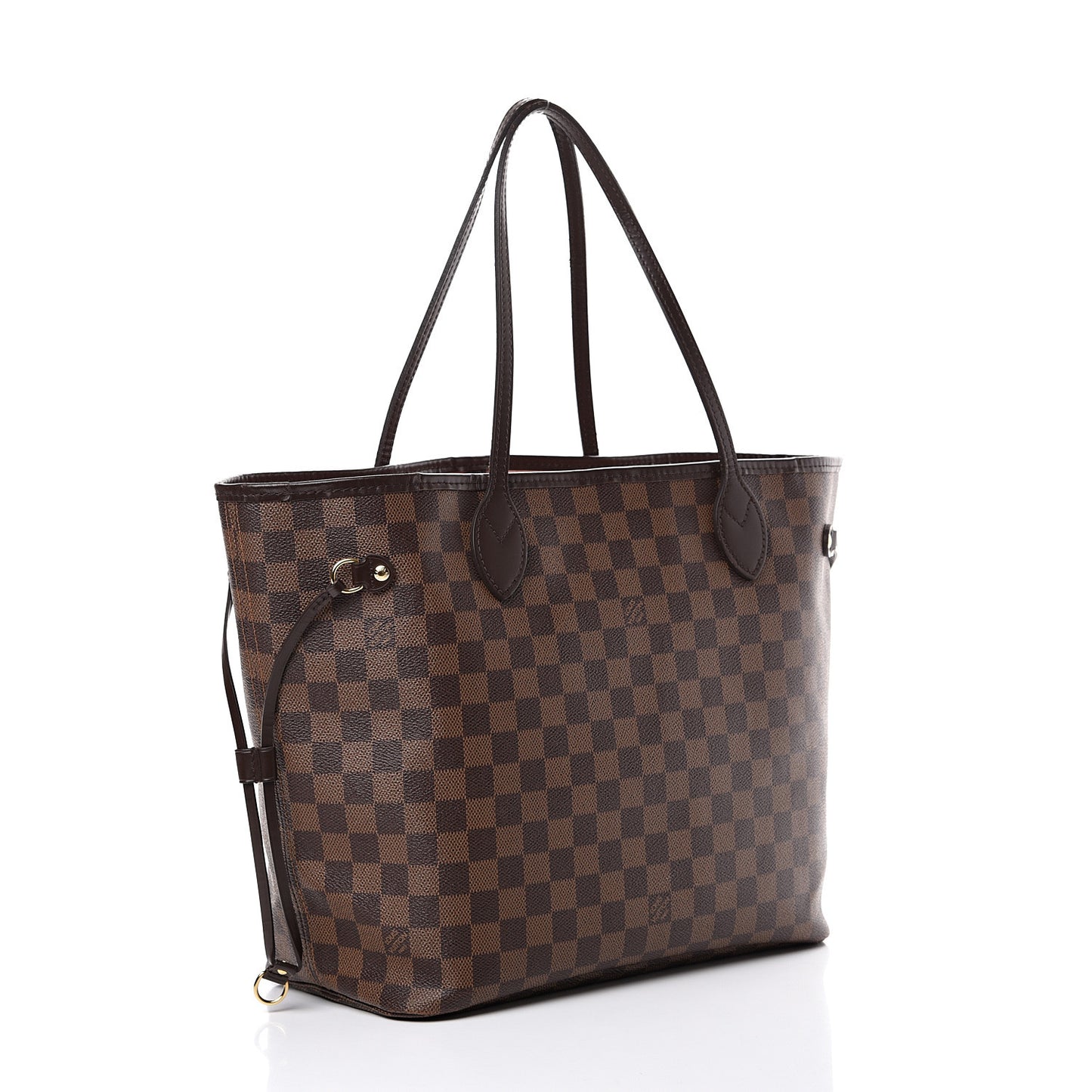 Damier Ebene Neo Neverfull MM Rose Ballerine