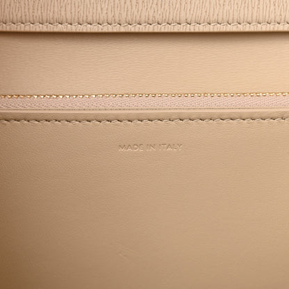 Celine Liege Calfskin Medium Classic Box Flap Bag Linen 6 of 12
