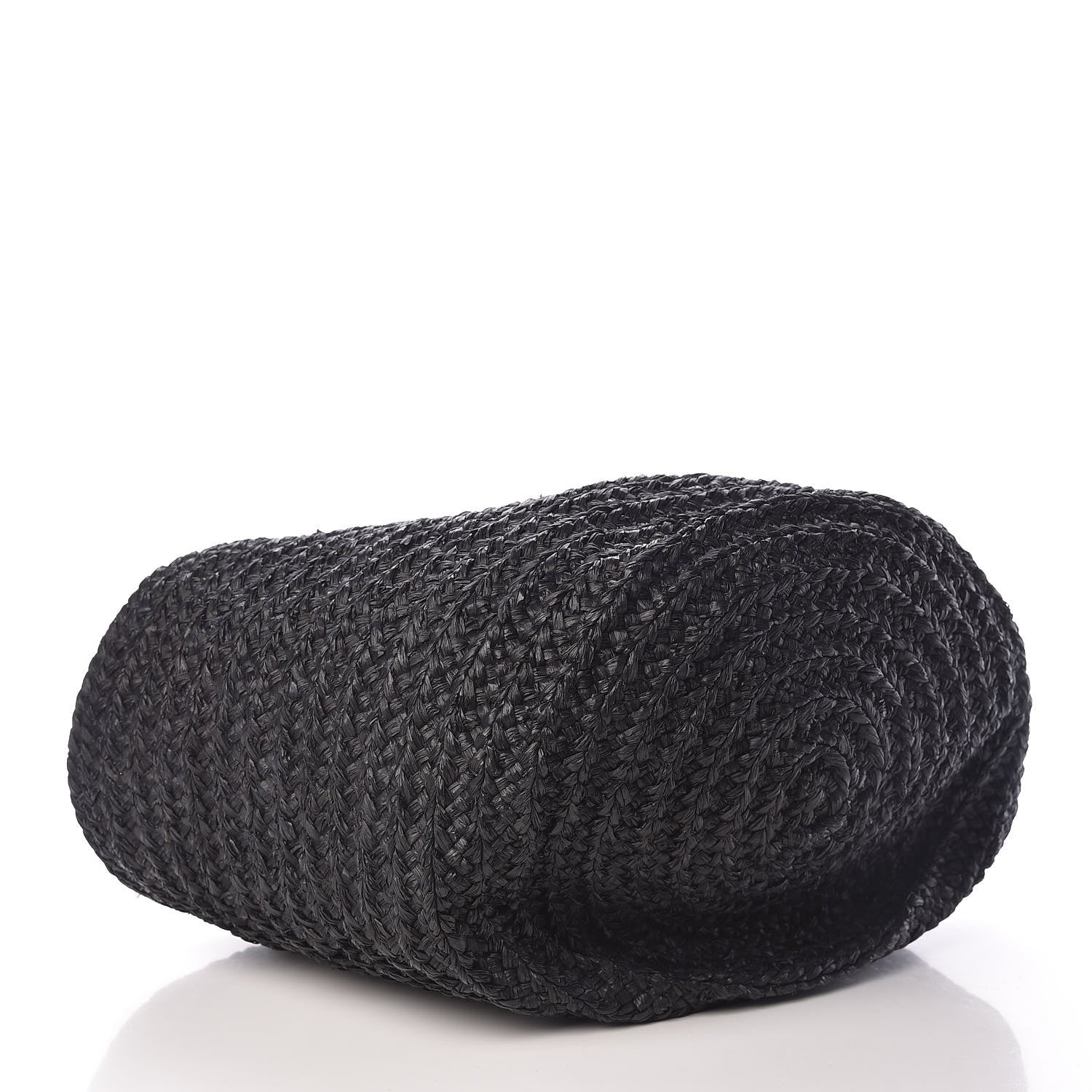 Saint Laurent Raffia Medium Panier Bag Black 4 of 14