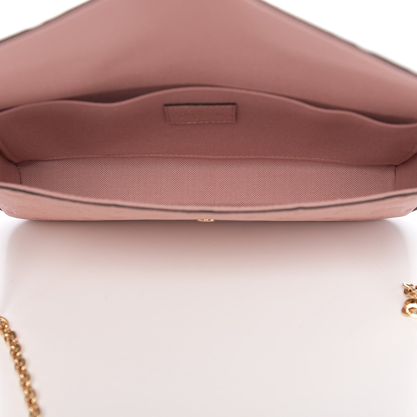 Empreinte Pochette Felicie Chain Wallet Rose Poudre