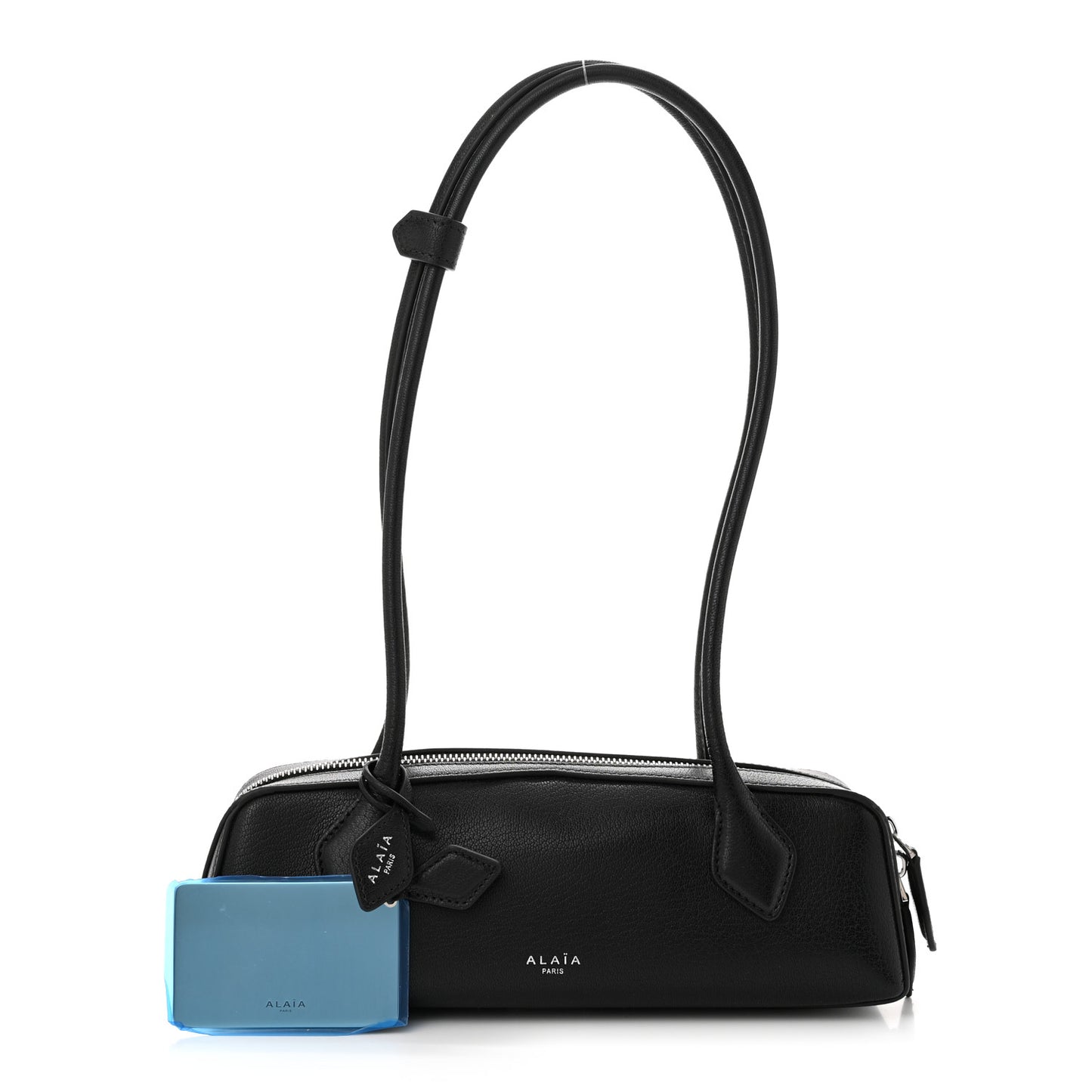 Goatskin Small Le Teckel Bag Black