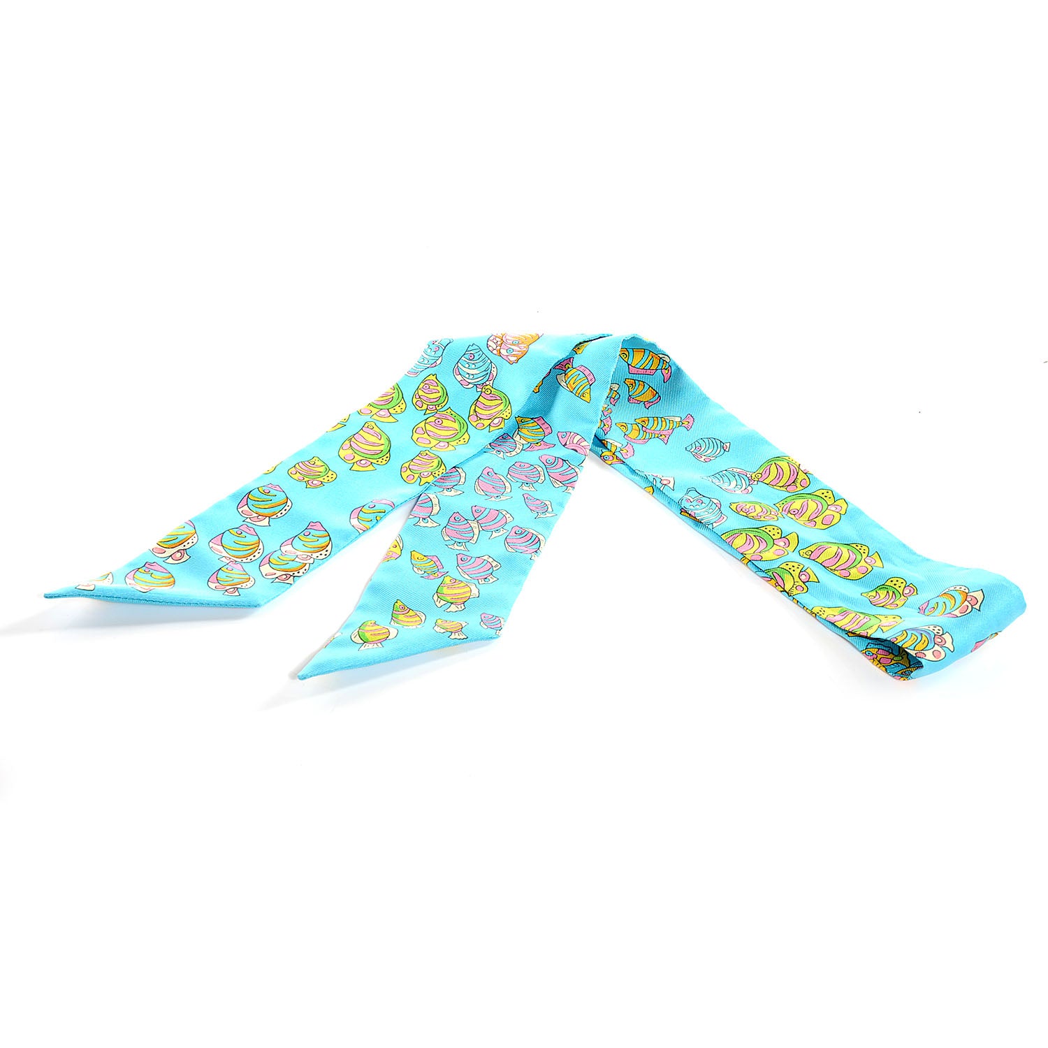 Hermes Silk Recontre Oceane Twilly 1 of 6