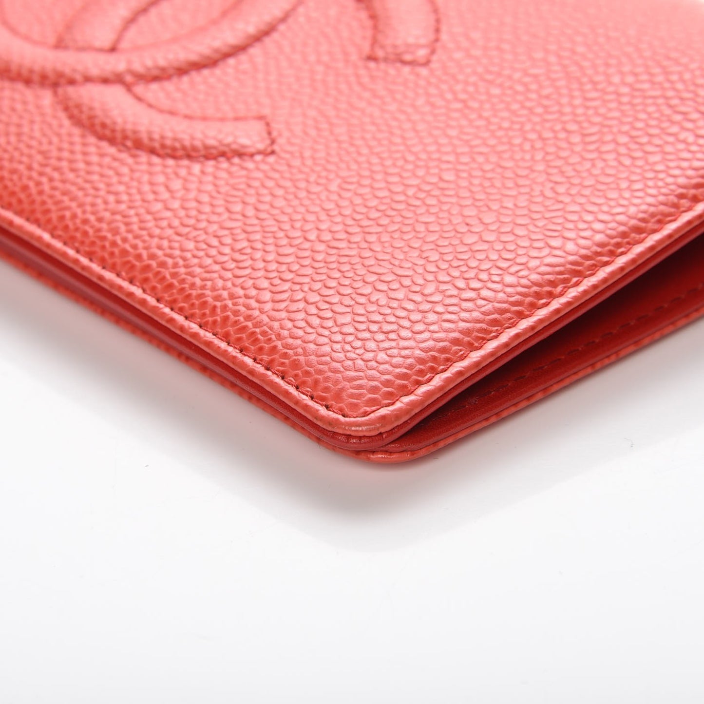Caviar Timeless CC Yen Wallet Coral