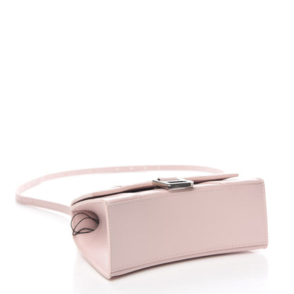 Balenciaga Shiny Box Calfskin Hourglass Top Handle Bag XS Light Rose 4 of 10