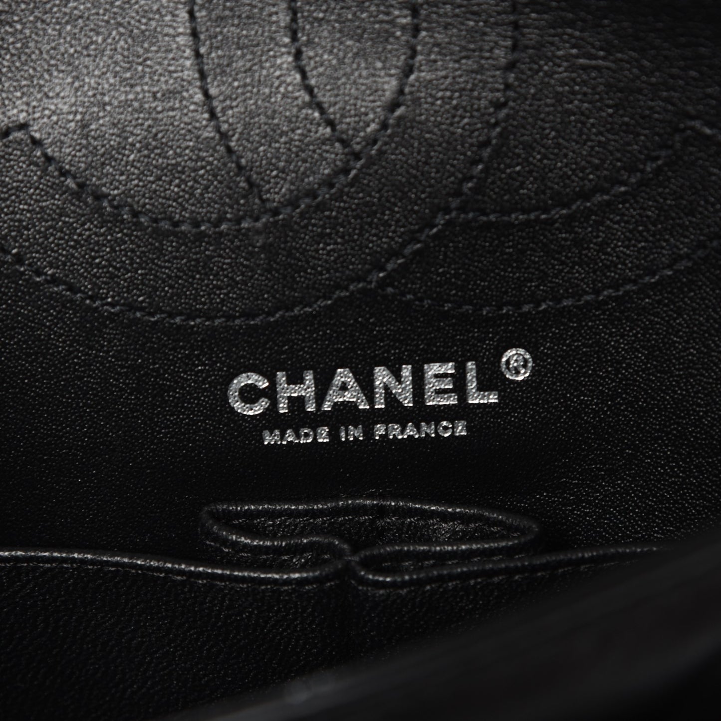 Aged Calfskin Lucky Charms 2.55 Reissue 225 Flap Black