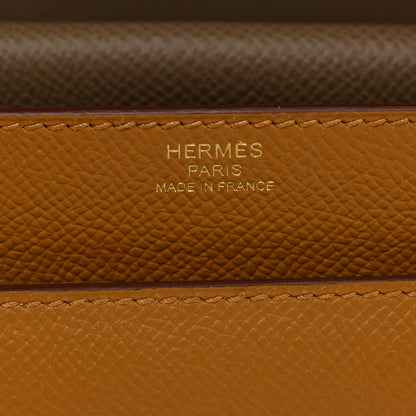 Hermes Epsom Bi-Color Verrou 21 Sesame Etoupe 6 of 10
