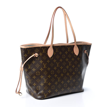 Louis Vuitton Monogram V Neverfull MM Turquoise 2 of 9