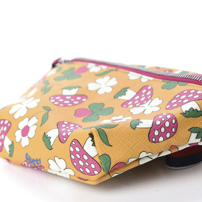 Gucci Supreme Childrens Mushroom Print Belt Bag Yellow 7 of 10