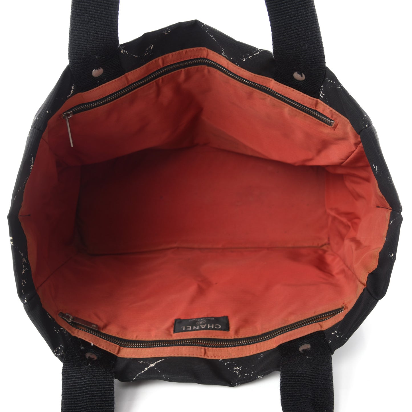 Nylon Travel Duffel Bag Black