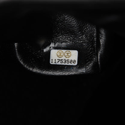 Chanel Distressed Patent Quilted Jumbo Single Flap Black 8 of 8