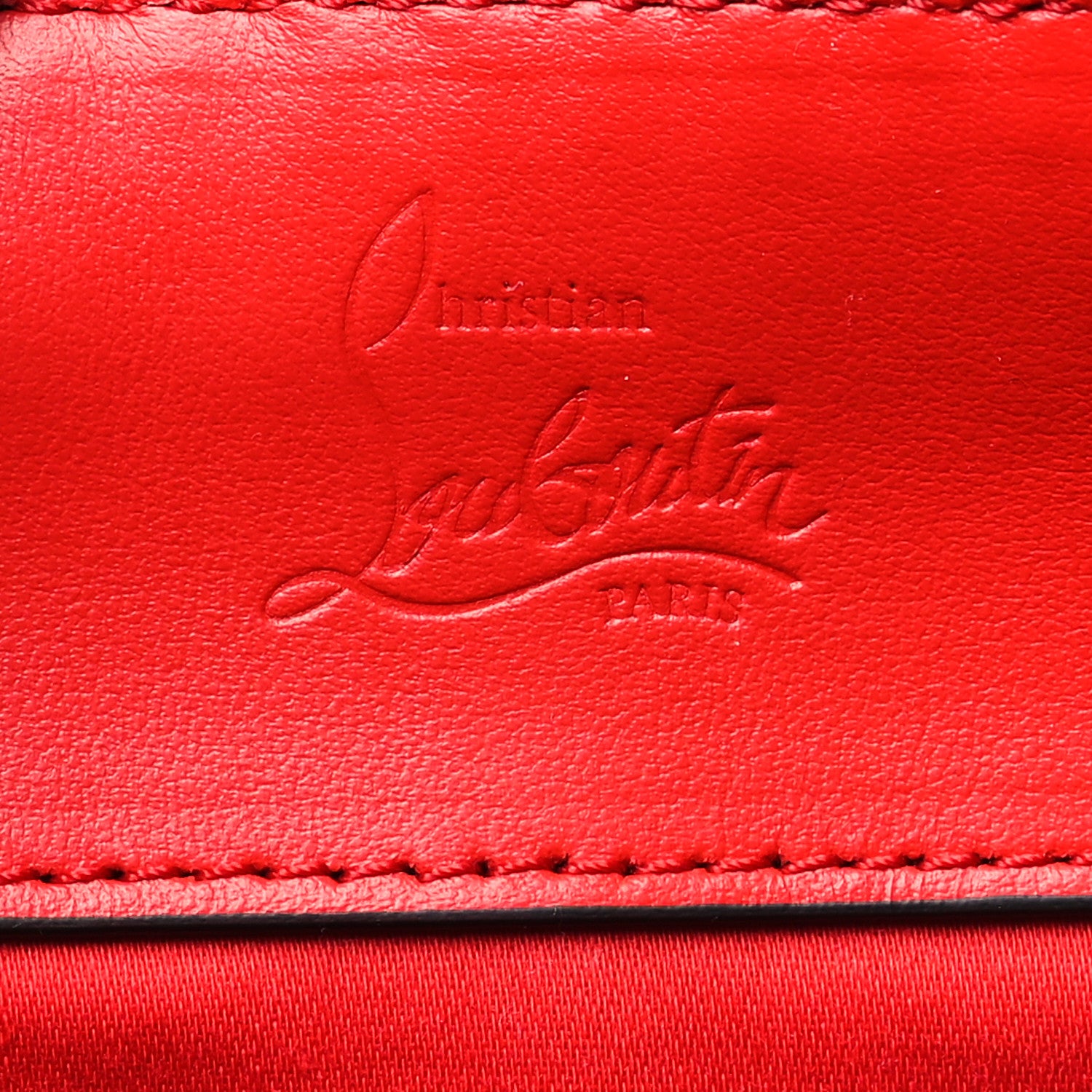 Christian Louboutin Calfskin Alligator Embossed Spiked Small Explorafunk Backpack Black 6 of 10