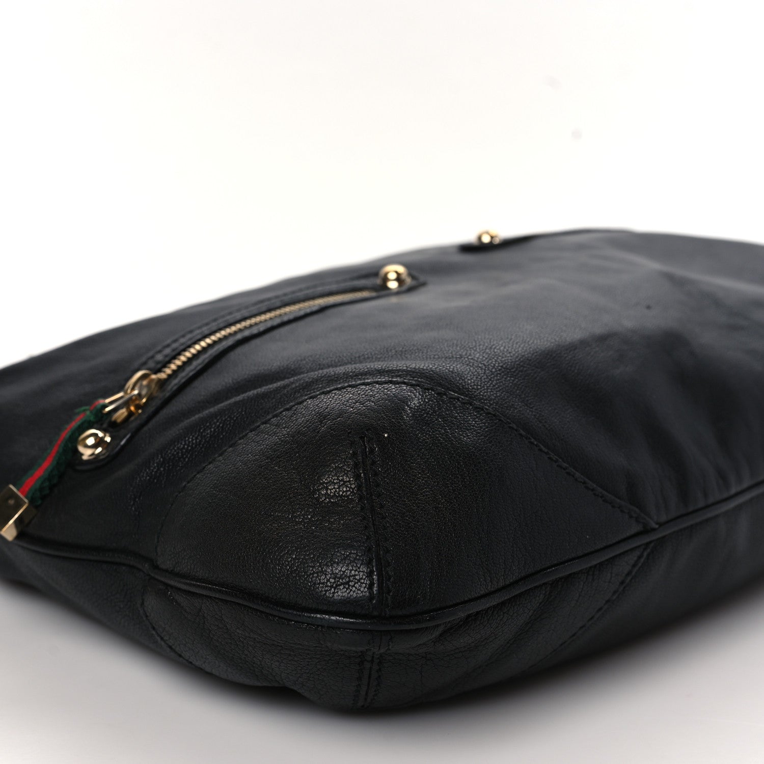 Gucci Calfskin Medium Capri Shoulder Bag Black 8 of 10