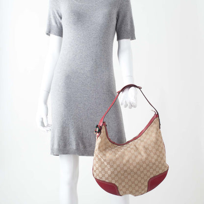 Gucci Monogram Canvas Princy Hobo 2 of 9