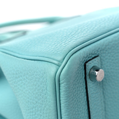 Hermes Togo Birkin 30 Bleu Atoll 11 of 20