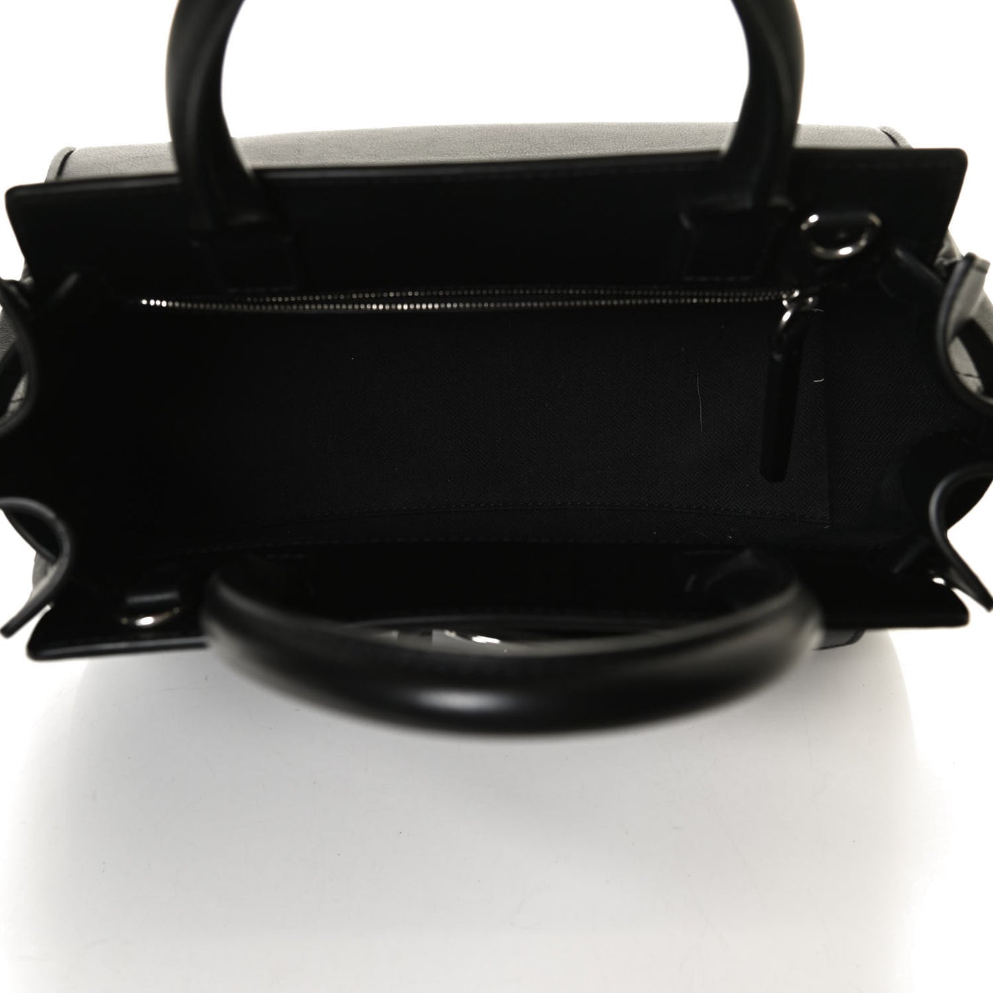 Silky Calfskin Bayswater Multi Pocket Tote Black