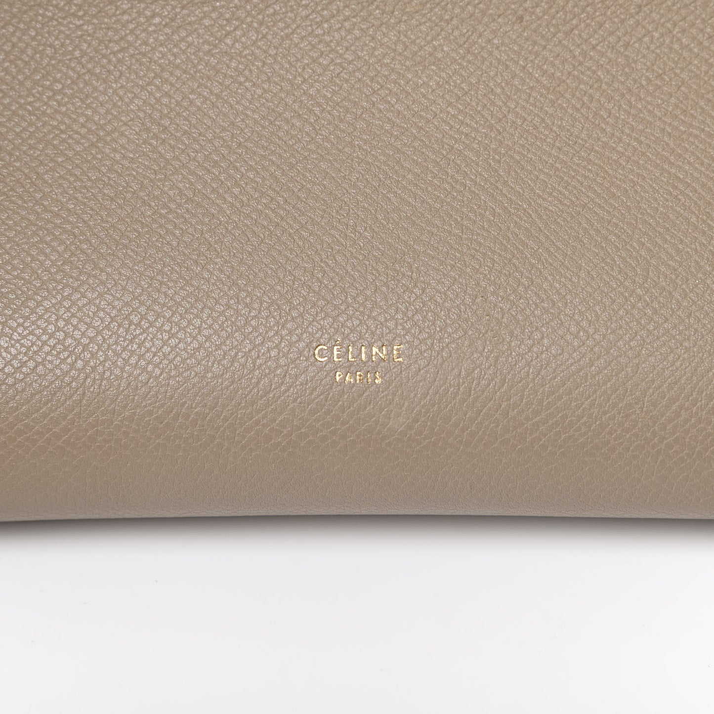 Grained Calfskin Mini Belt Bag Light Taupe