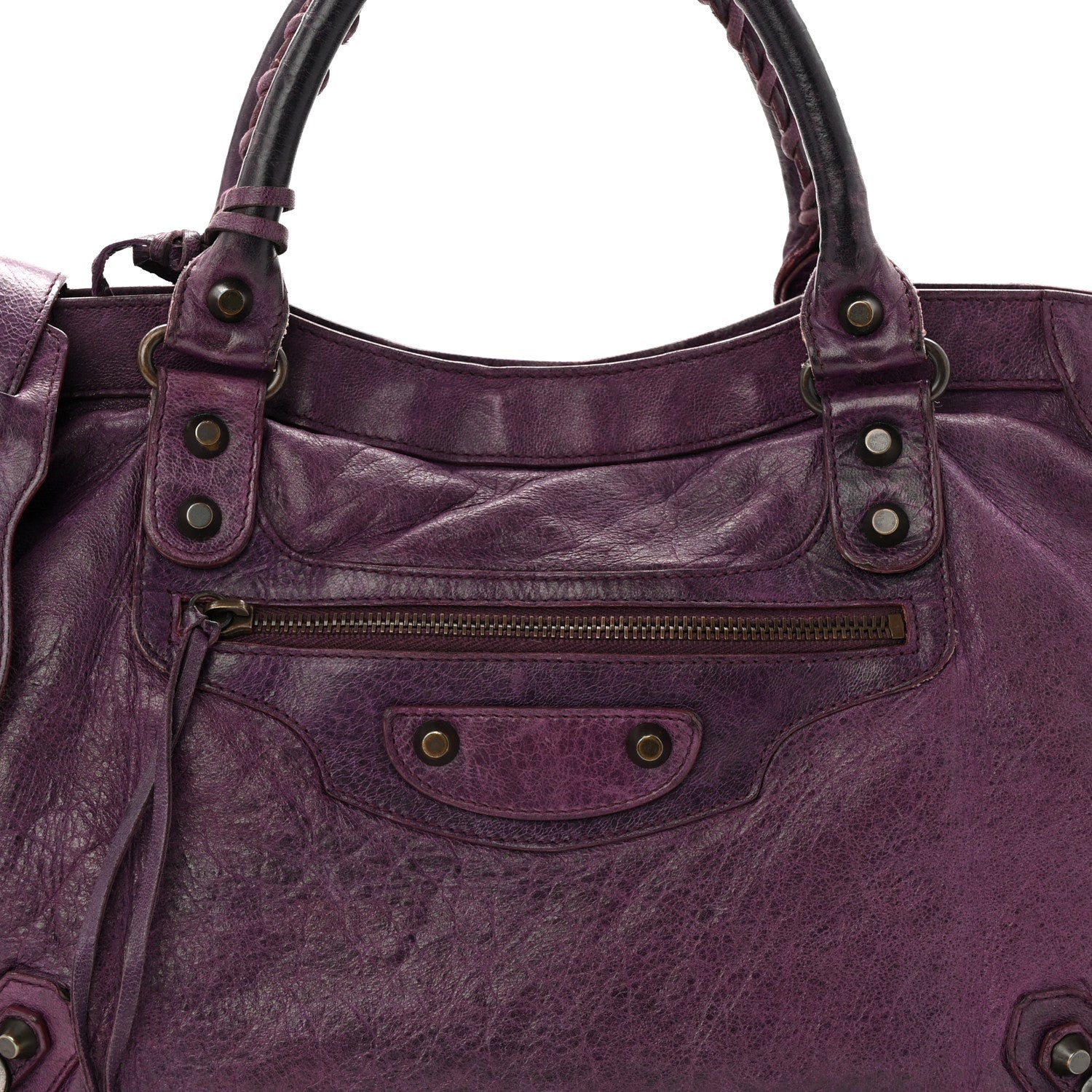Balenciaga Agneau Classic Hardware City Murier 9 of 11