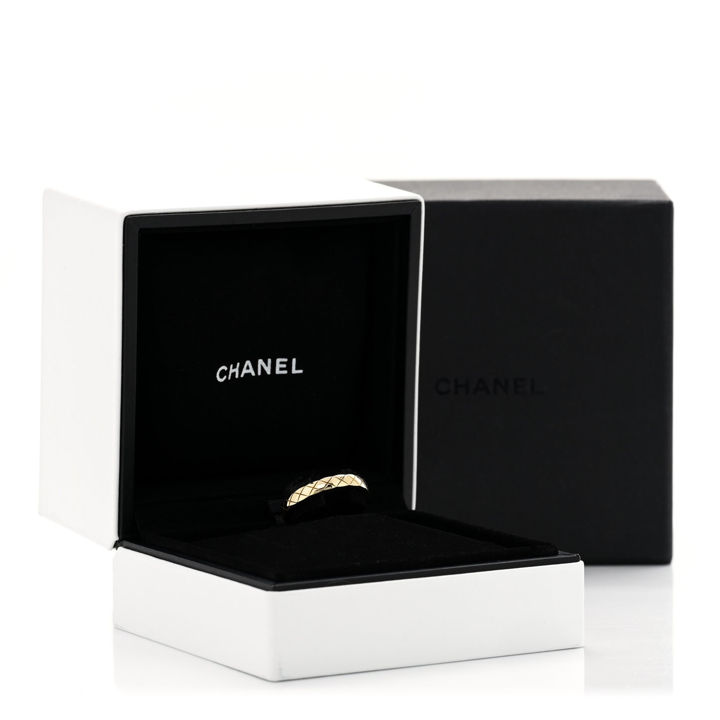 18K Yellow Gold Mini Coco Crush Ring 55 7.25