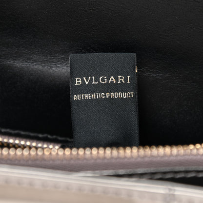 Bulgari Metallic Serpenti Forever Shoulder Bag Silver 7 of 9