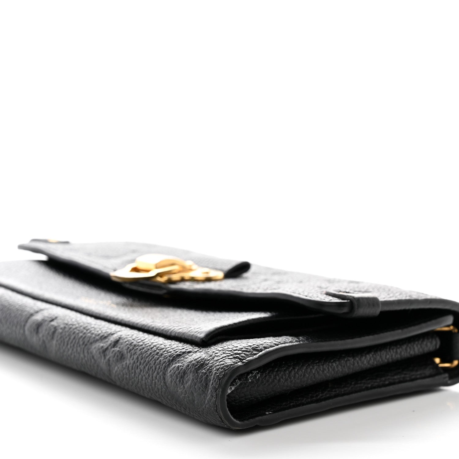 Louis Vuitton Empreinte Vavin Chain Wallet Black 9 of 15
