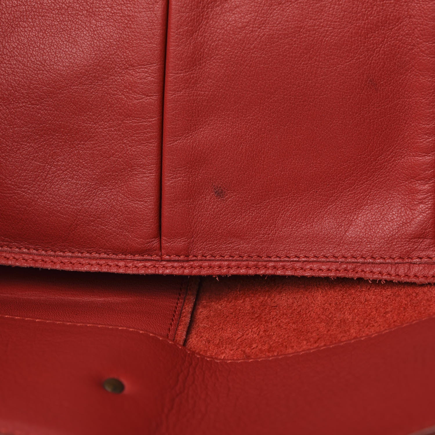 Balenciaga Veau Souple Papier Ledger Tote Rouge 7 of 11