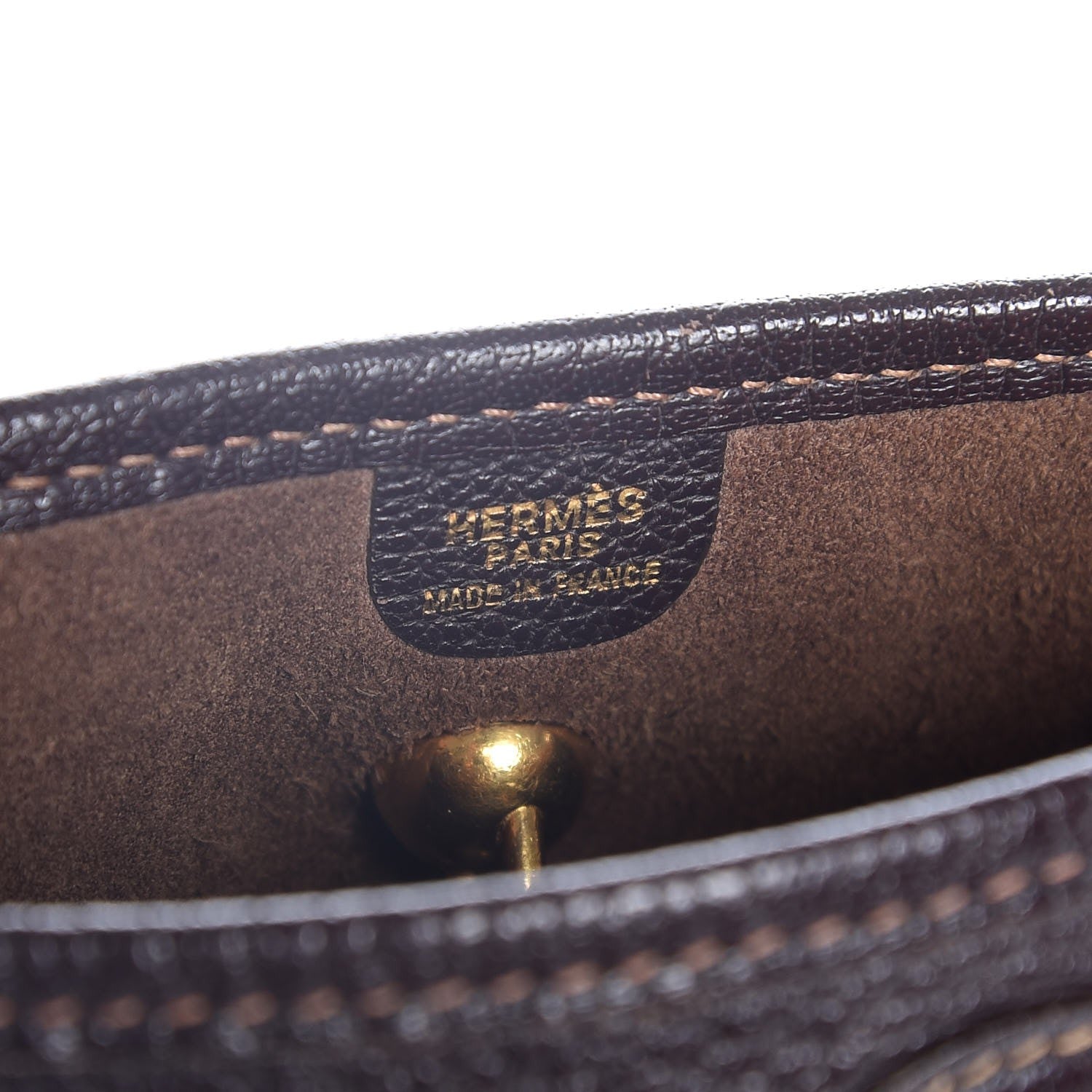 Hermes Buffalo Vespa PM Havane 6 of 6