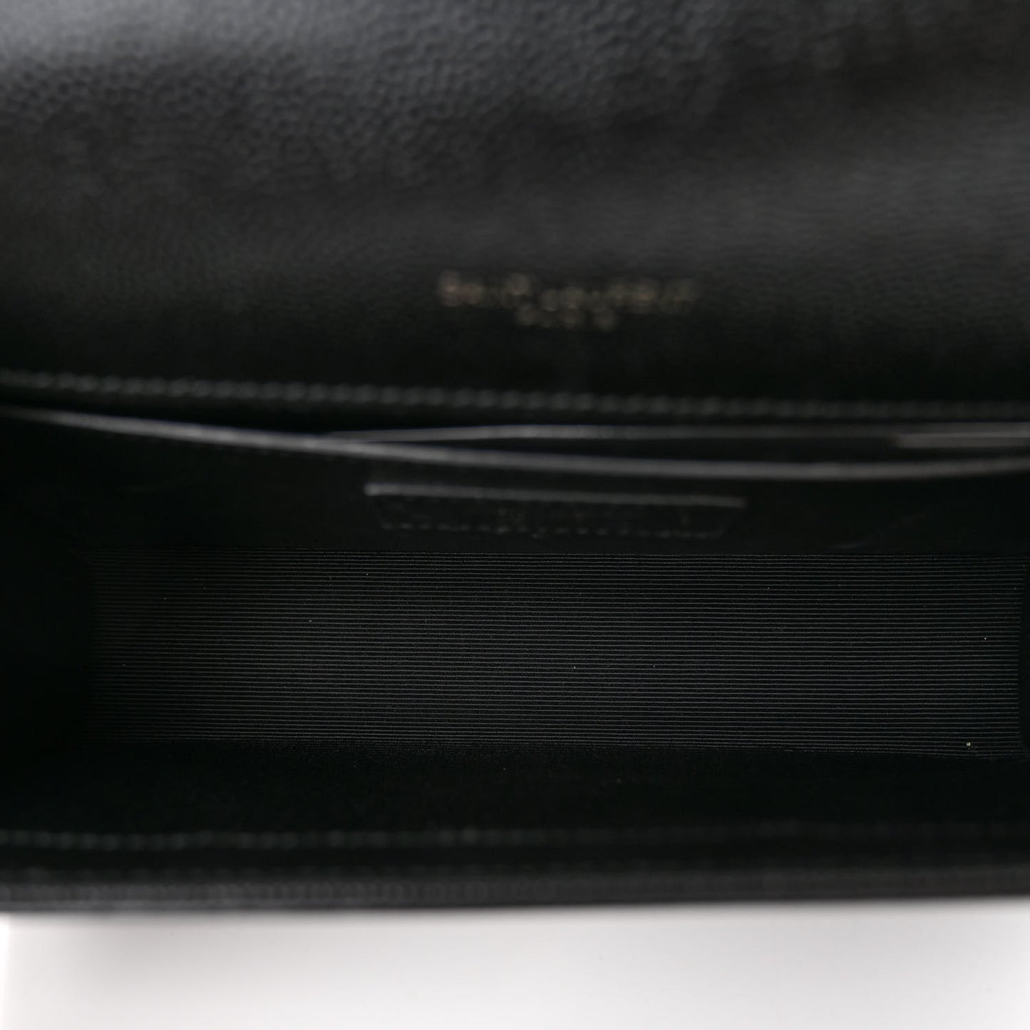 Grain De Poudre Small Monogram Monochrome Kate Satchel Black