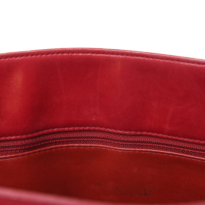 Chanel Lambskin CC Shoulder Bag Red 15 of 20