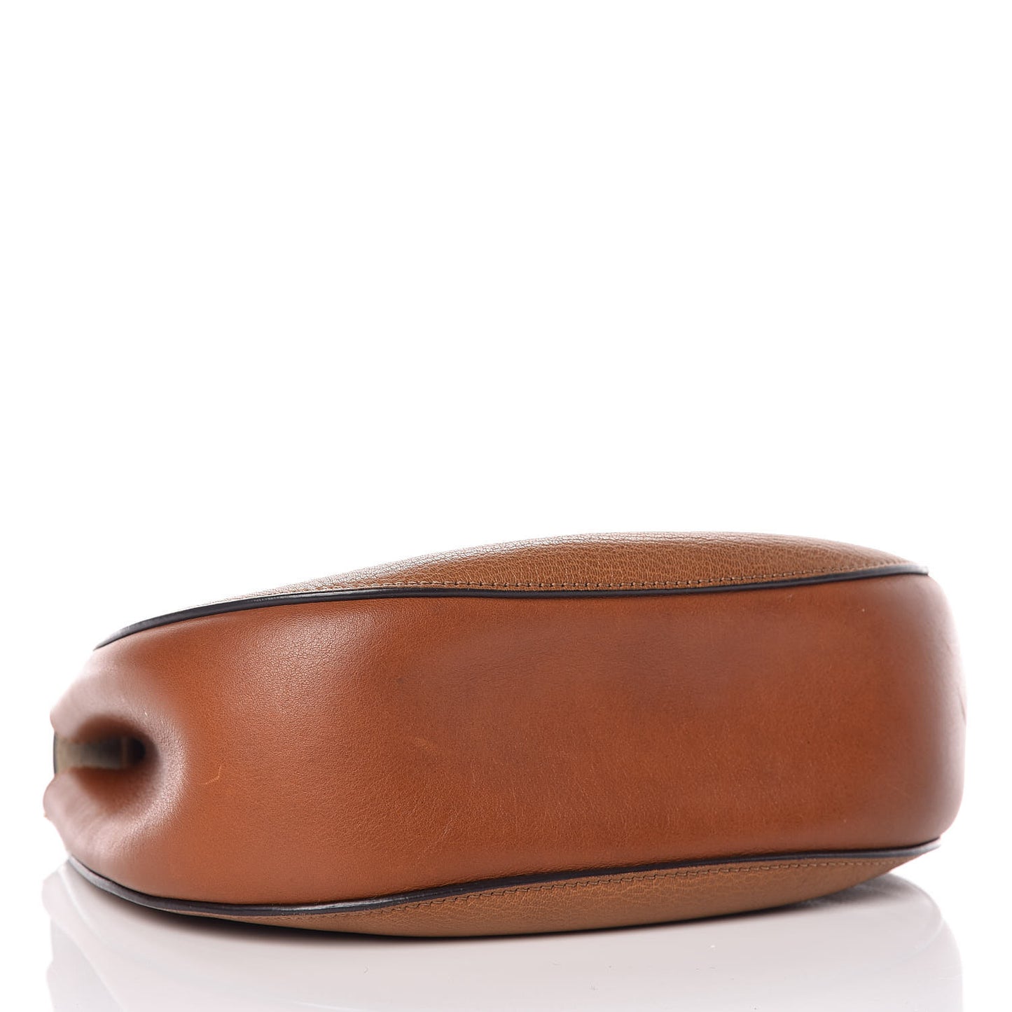 Grained Lambskin Drew Shoulder Bag Caramel