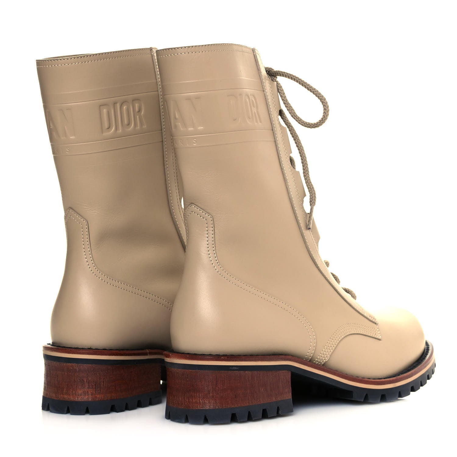 Christian Dior Calfskin Dior Quest 35mm Hiking Boots 39.5 Corde 4 of 8